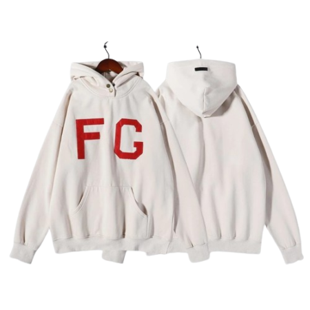 ESSENTIALS FG White Hoodie