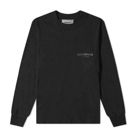 Fear of God ESSENTIALS Long Sleeve Polo Sweatshirt