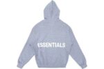 Fear of God Essentials Graphic Pullover Hoodie – Grey