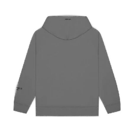 Fear of God Essentials Pullover Hoodie Applique Logo – Gray