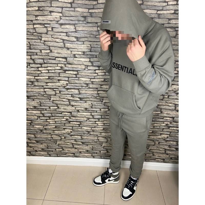 Fear Of God Essential Tracksuit Gray