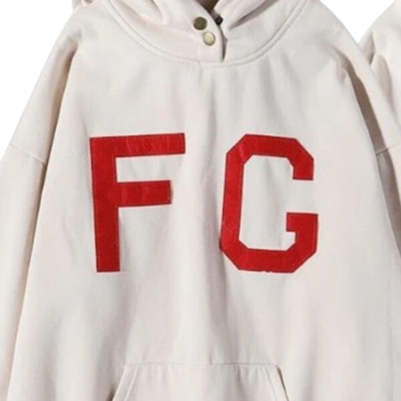 ESSENTIALS FG White Hoodie