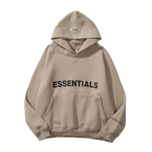 Brown Essentials Oversized Hoodie