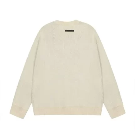 Buy Essentials Classic Round Neck Sweater Apricots