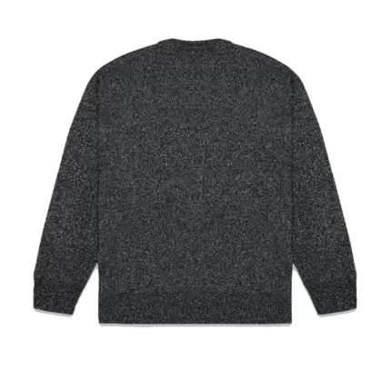Essentials Classic Round Neck Sweater Charcoal Grays