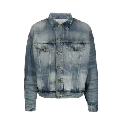 Essentials Fear of God Blue Denim Jacket
