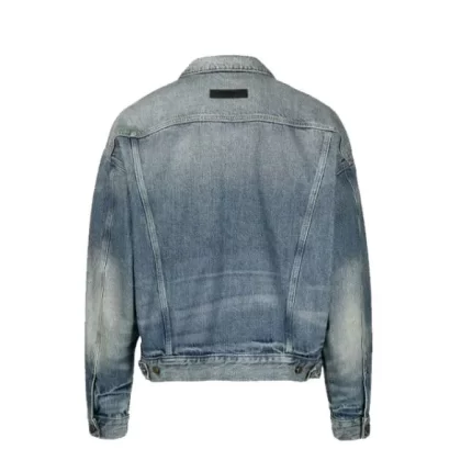Essentials Fear of God Blue Denim Jackets