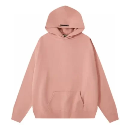 Essentials Fear of God Classic Fleece Reflective Hoodie Pinks