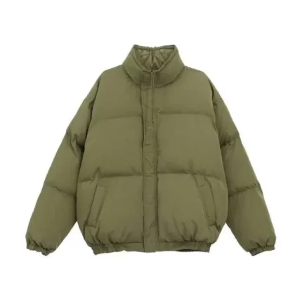 Essentials Fear of God Puffer Jacket Army Green