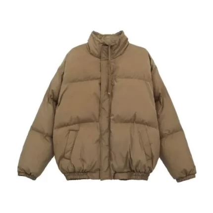 Essentials Fear of God Puffer Jacket Brown