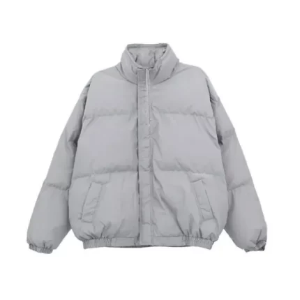 Essentials Fear of God Puffer Jacket Light Gray