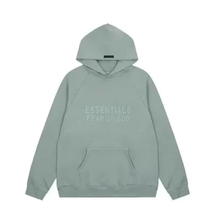 Essentials Oversized Hoodie Haze Blue
