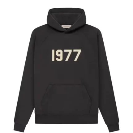 The Signature 1977 Essentials Pullover Black Hoodie
