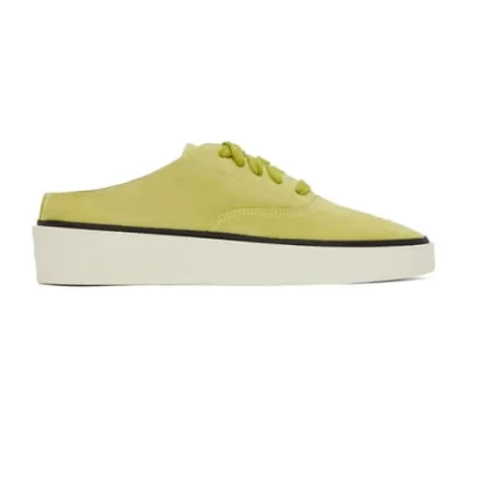 Fear Of God Green Suede Backless Sneakers